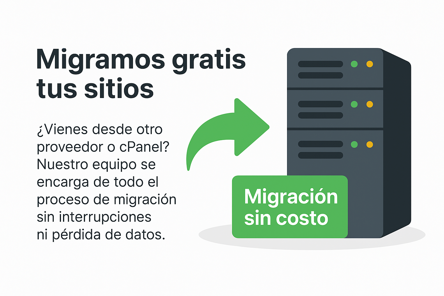 Migración gratuita FX Hosting
